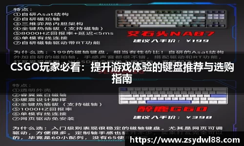 CSGO玩家必看：提升游戏体验的键盘推荐与选购指南