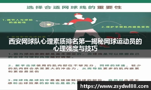 西安网球队心理素质排名第一揭秘网球运动员的心理强度与技巧